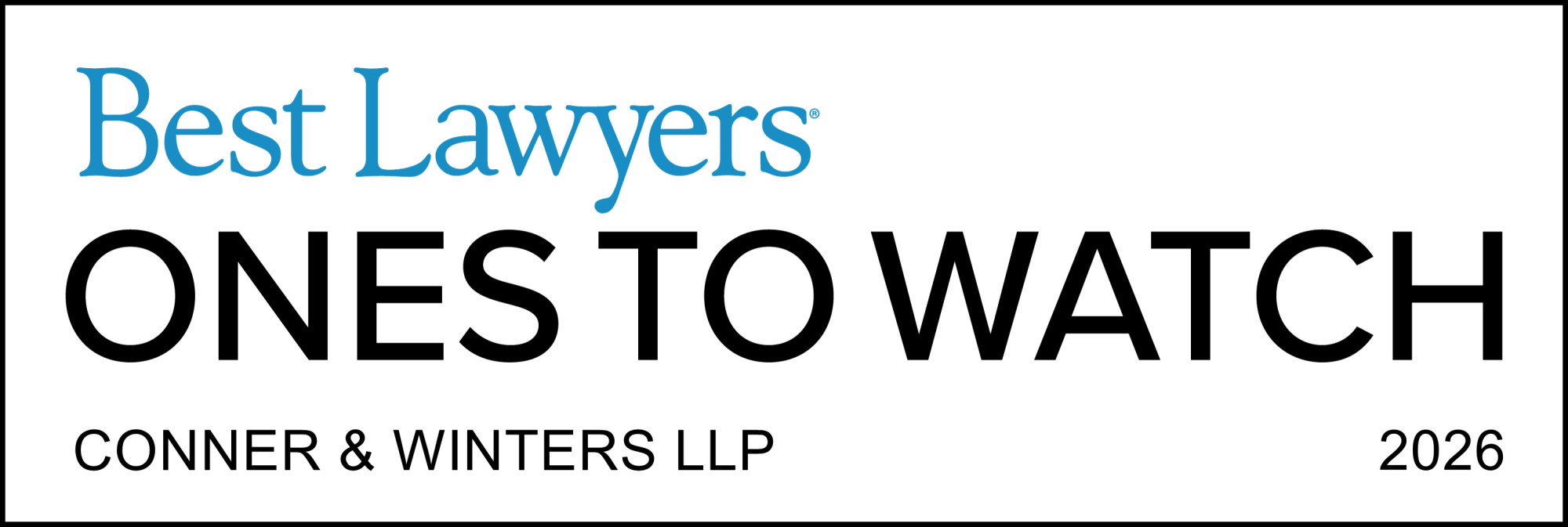 Ones To Watch - Lawyer Logo