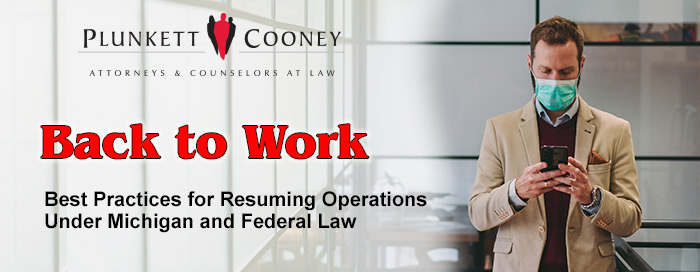 Back to Work Webinar Invite Back to Work Webinar Invite