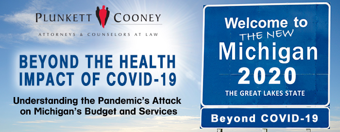 Highway sign Welcome to the New Michigan 