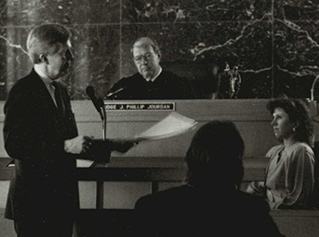 Michigan Attorney Robert H. Martin Argues Case in Court