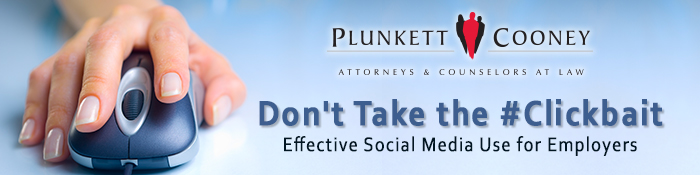 hand on mouse with webinar title and firm logo in graphic