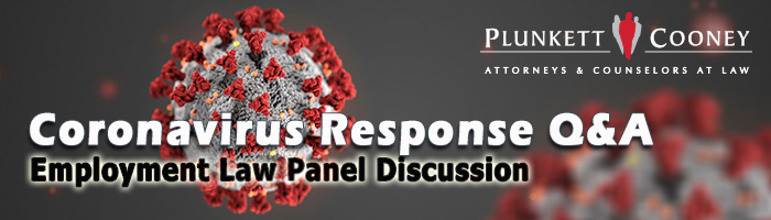 Coronavirus Employer Response Q&A Webinar Coronavirus Employer Response Q&A Webinar