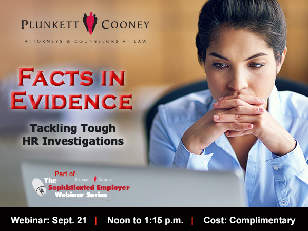 HR Investigations Employment Law Webinar