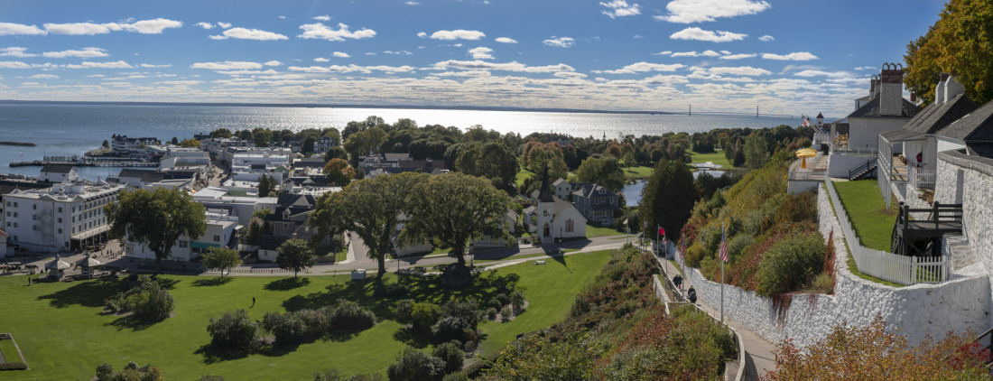 Mackinac Island Panorama Mackinac Island Panorama