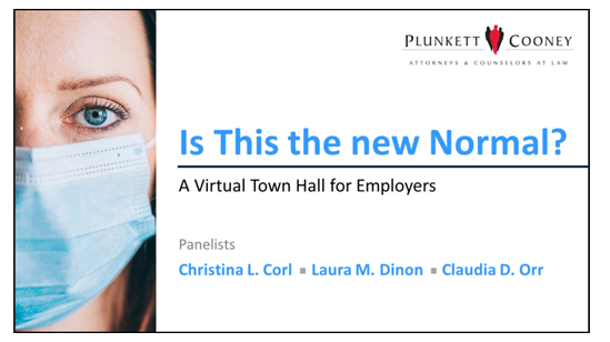 New Normal Presentation Title Slide