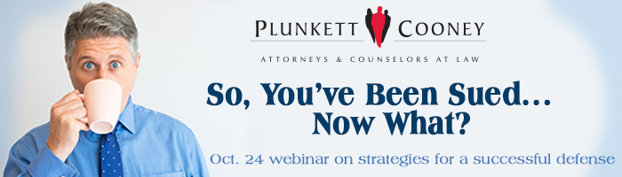So You've Been Sued webinar