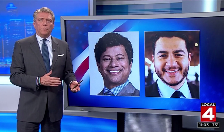 WDIV Channel 4 Covers Thandehar v El-Sayed Dispute