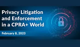 Privacy Litigation and Enforcement in a CPRA+ World
